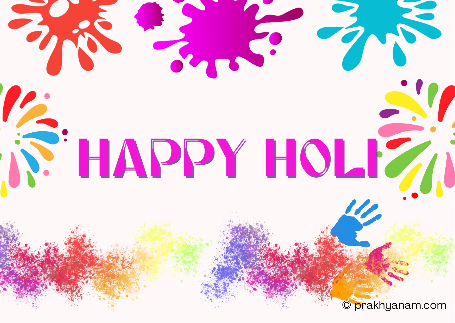 Happy Holi celebration image