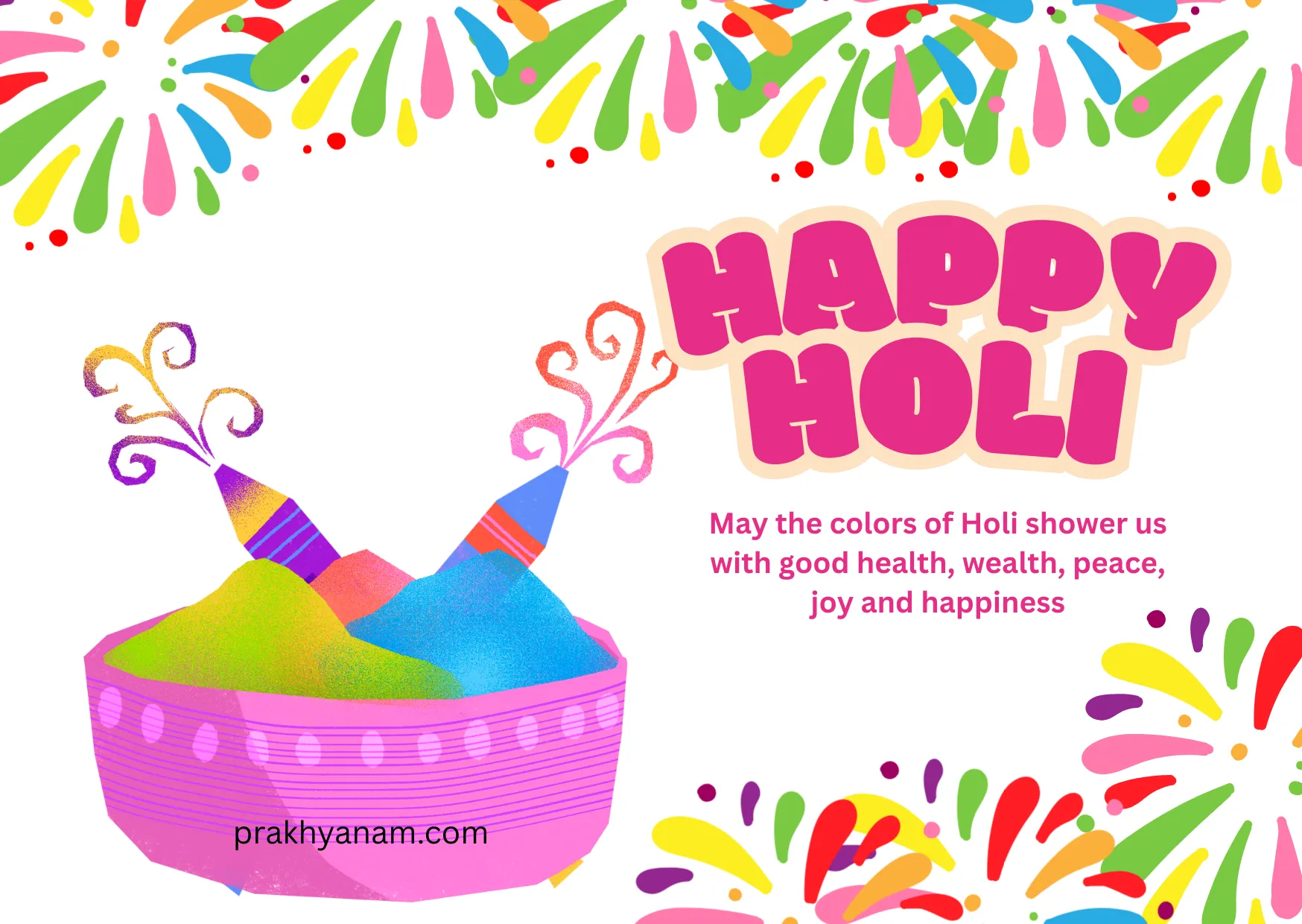 Holi special offer banner