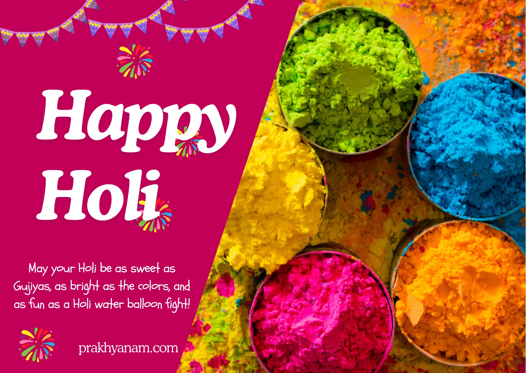 Holi promotion by Prakhyanam