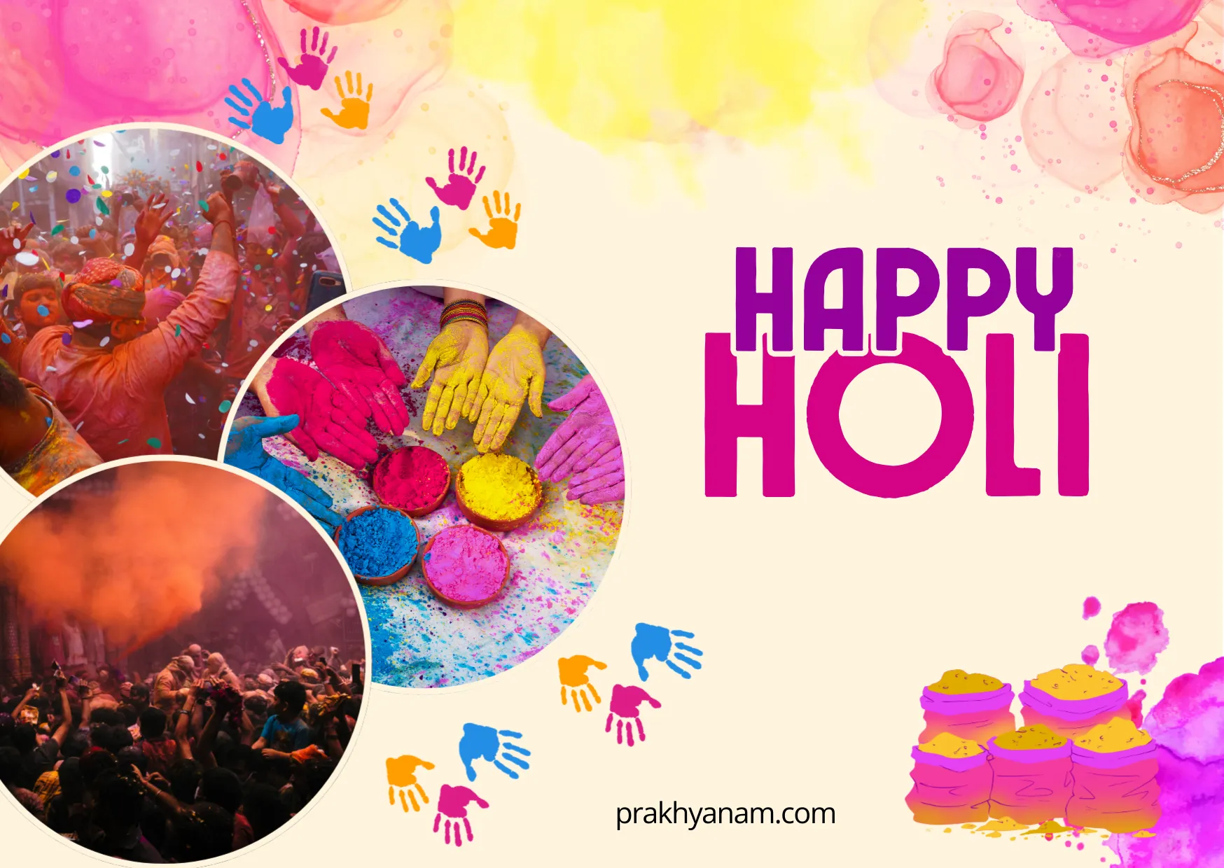 Holi special discount promotion